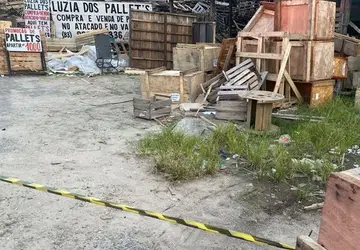 Homem é morto a tiros em loja de pallets, no bairro Jardim Veneza, em João Pessoa