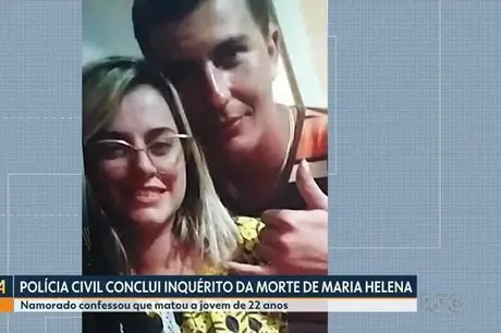 Polícia conclui inquérito e suspeito pela morte de Maria Helena é indiciado por feminicídio
