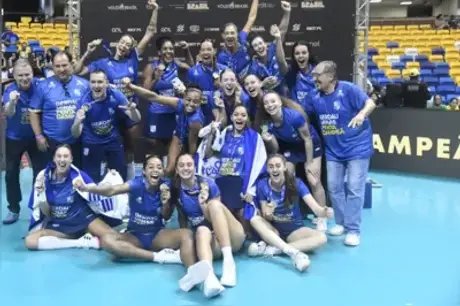 Minas Tênis Clube conquista título da Superliga feminina de vôlei